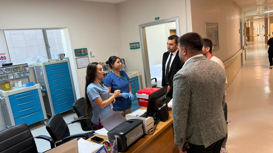 Genel Başkan Yardımcımız Arif Camgöz’den Elmadağ Devlet Hastanesine Ziyaret